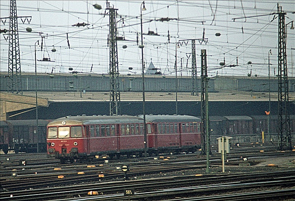 Foto:: DB 515 + DB 815 / Dortmund / 11.09.1977 (Foto,Fotos,Bilder,Bild,)
