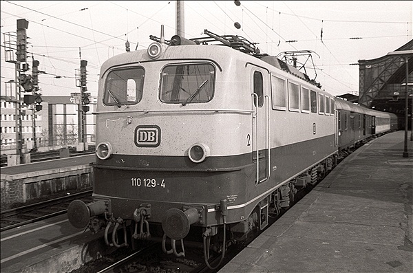 Foto:: DB 110 129-4 / Koeln / 29.04.1978 (Foto,Fotos,Bilder,Bild,)