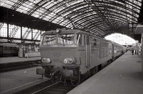 Foto:: SNCB 1604 / Koeln / 29.04.1978 (Foto,Fotos,Bilder,Bild,)