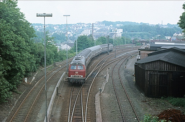 Foto:: DB 218 134-5 / Luedenscheid / 03.06.1978 (Foto,Fotos,Bilder,Bild,)