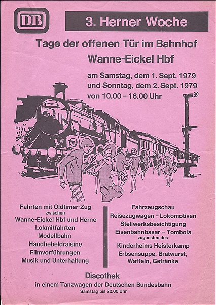 Foto:: Plakat Tag der offenen Tuer / Wanne-Eickel / 01.09-1979 (Foto,Fotos,Bilder,Bild,)