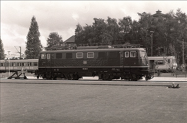 Foto:: DB 110 002-3 / Opladen / 30.09.1978 (Foto,Fotos,Bilder,Bild,)