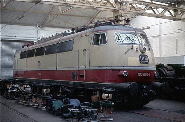 Foto:: DB 103 004-8 / Opladen / 30.09.1978 (Foto,Fotos,Bilder,Bild,)