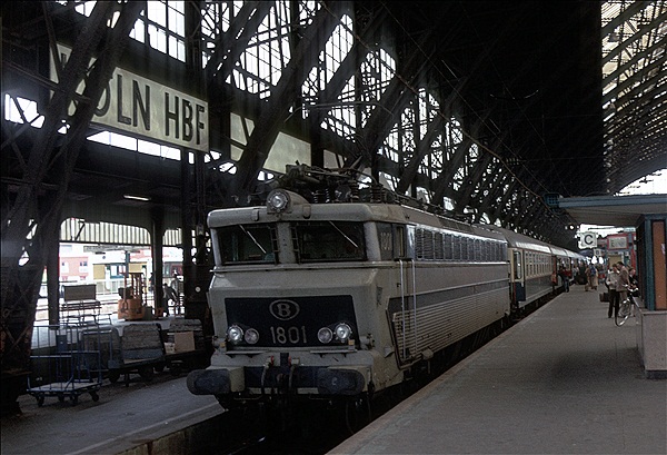 Foto:: SNCB 1801 / Koeln / 13.01.1979 (Foto,Fotos,Bilder,Bild,)