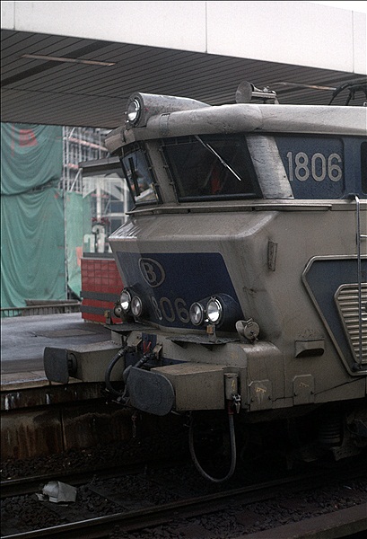 Foto:: SNCB 1806 / Koeln / 13.01.1979 (Foto,Fotos,Bilder,Bild,)