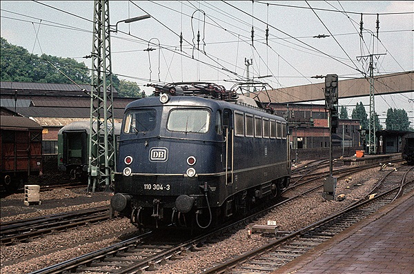 Foto:: DB 110 304-3 / Hagen / 09.06.1979 (Foto,Fotos,Bilder,Bild,)