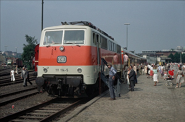 Foto:: DB 111 114-5 / Wuppertal / 09.06.1979 (Foto,Fotos,Bilder,Bild,)