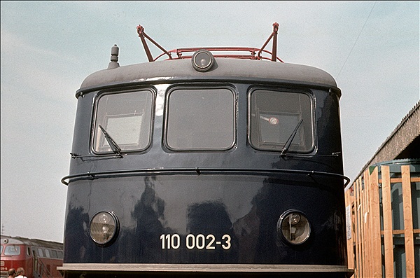 Foto:: DB 110 002-3 / Wuppertal / 09.06.1979 (Foto,Fotos,Bilder,Bild,)