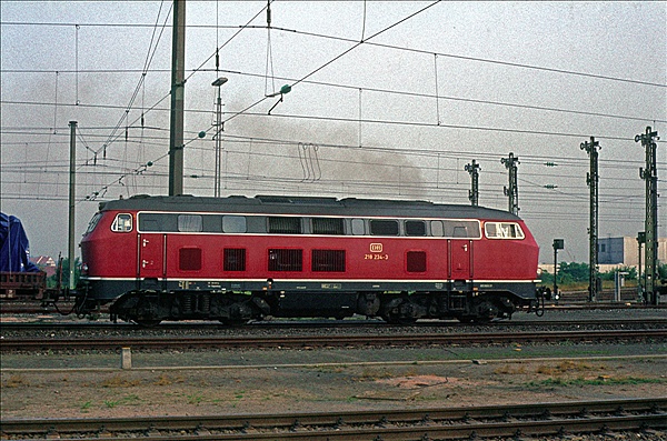 Foto:: DB 218 234-3 / Nuernberg / 27.07.1979 (Foto,Fotos,Bilder,Bild,)