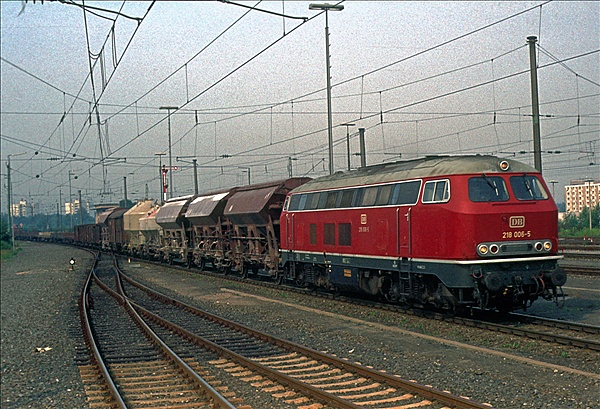 Foto:: DB 218 006-5 / Nuernberg / 27.07.1979 (Foto,Fotos,Bilder,Bild,)
