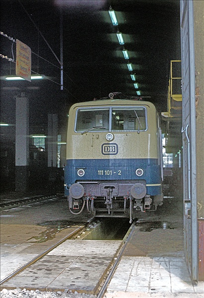 Foto:: DB 111 101-2 / Nuernberg / 27.07.1979 (Foto,Fotos,Bilder,Bild,)