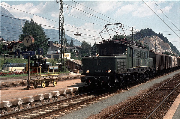 Foto:: DB 194 159-0 / Jenbach / 29.07.1979 (Foto,Fotos,Bilder,Bild,)