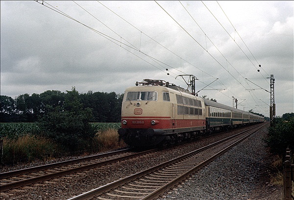 Foto:: DB 103 203-6 / Sudmuehle / August 1979 (Foto,Fotos,Bilder,Bild,)
