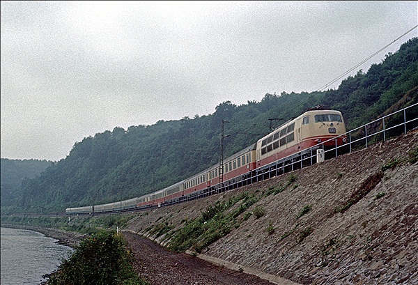 Foto:: DB 103 / Remagen / August 1979 (Foto,Fotos,Bilder,Bild,)