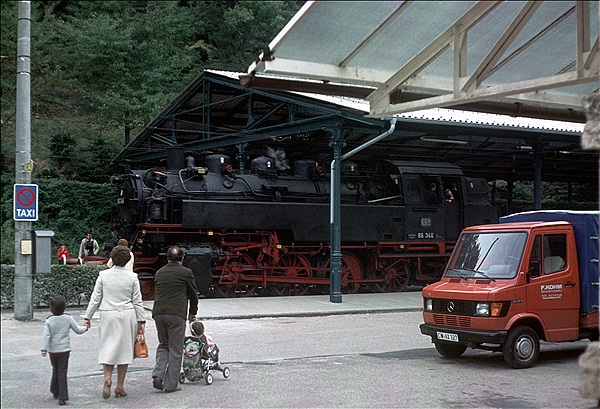 Foto:: DB 86 346 / Bad Herrenalb / 29.09.1979 (Foto,Fotos,Bilder,Bild,)