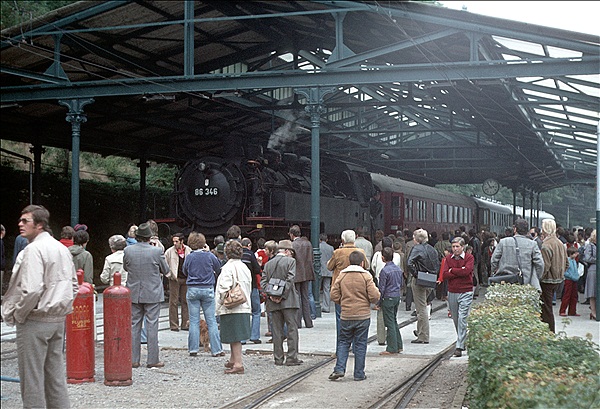 Foto:: DB 86 346 / Bad Herrenalb / 29.09.1979 (Foto,Fotos,Bilder,Bild,)