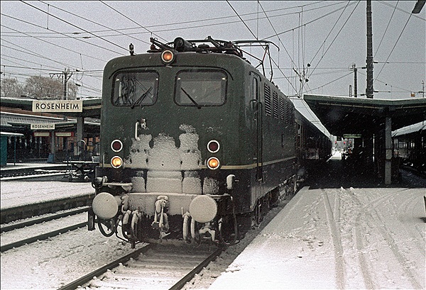 Foto:: DB 141 022-4 / Rosenheim / 29.12.1979 (Foto,Fotos,Bilder,Bild,)