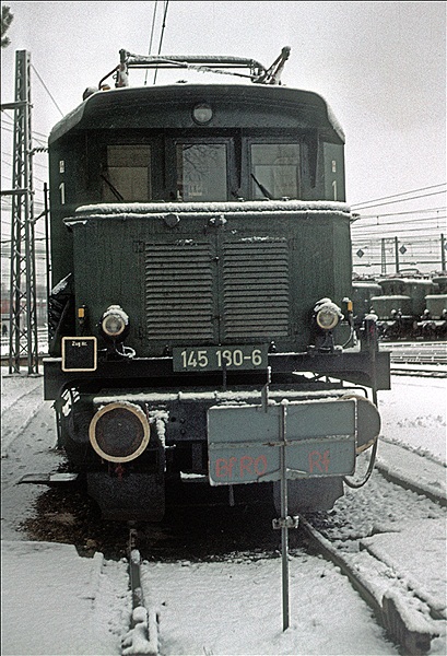 Foto:: DB 145 180-6 / Rosenheim / 29.12.1979 (Foto,Fotos,Bilder,Bild,)