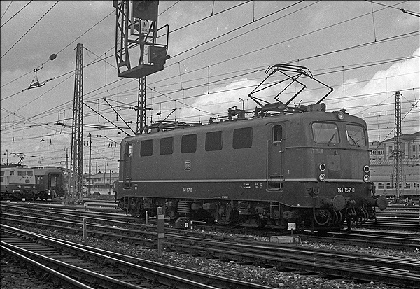 Foto:: DB 141 157-8 / Muenchen / 16.02.1980 (Foto,Fotos,Bilder,Bild,)
