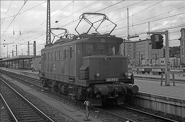 Foto:: DB 145 148-2 / Muenchen / 16.02.1980 (Foto,Fotos,Bilder,Bild,)