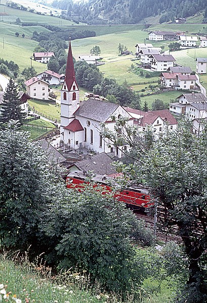 Foto:: OeBB 1043 / St. Jodok am Brenner / 10.09.1980 (Foto,Fotos,Bilder,Bild,)