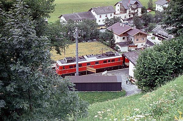 Foto:: OeBB 1110 / St. Jodok am Brenner / 10.09.1980 (Foto,Fotos,Bilder,Bild,)