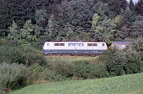 Foto:: DB 111 / Farchant / 10.09.1980 (Foto,Fotos,Bilder,Bild,)
