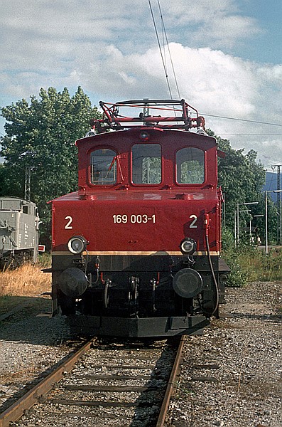 Foto:: DB 169 003-1 / Murnau / 10.09.1980 (Foto,Fotos,Bilder,Bild,)
