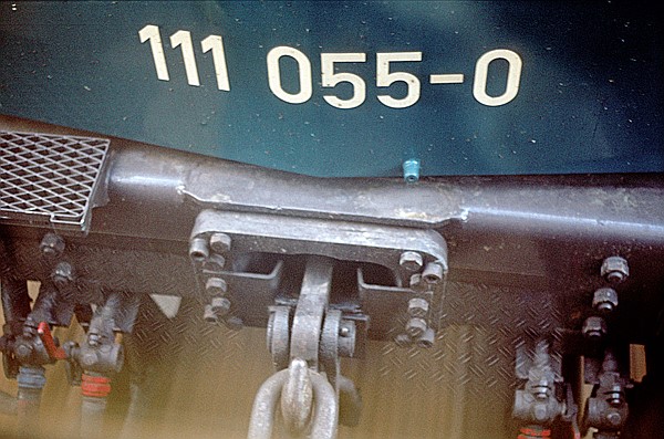 Foto:: DB 111 055-0 / Ohlstadt / 11.09.1980 (Foto,Fotos,Bilder,Bild,)