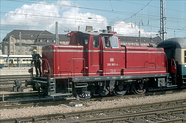 Foto:: DB 260 883-4 / Muenchen / 13.09.1980 (Foto,Fotos,Bilder,Bild,)