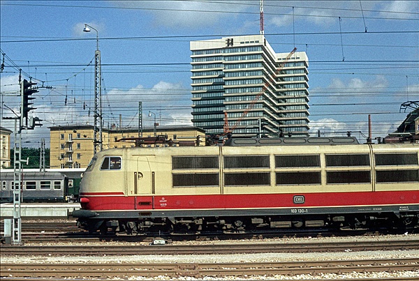 Foto:: DB 103 130-1 / Muenchen / 13.09.1980 (Foto,Fotos,Bilder,Bild,)