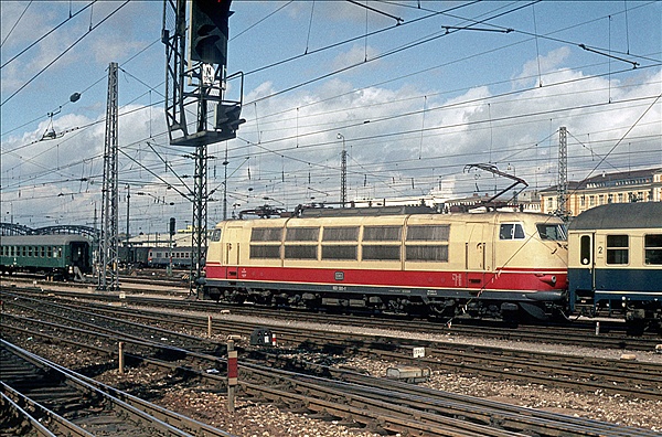 Foto:: DB 103 130-1 / Muenchen / 13.09.1980 (Foto,Fotos,Bilder,Bild,)