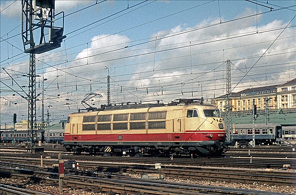 Foto:: DB 103 159-0 / Muenchen / 13.09.1980 (Foto,Fotos,Bilder,Bild,)