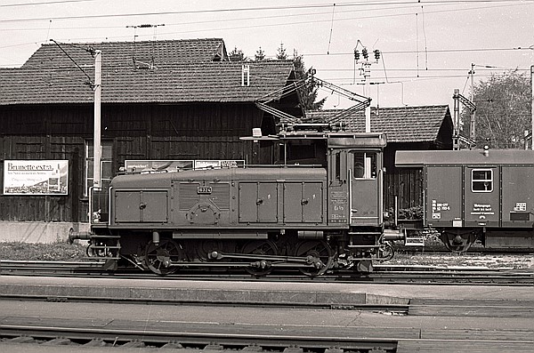 Foto:: SBB Ee 3/3 16324 / St. Margrethen / 17.09.1980 (Foto,Fotos,Bilder,Bild,)