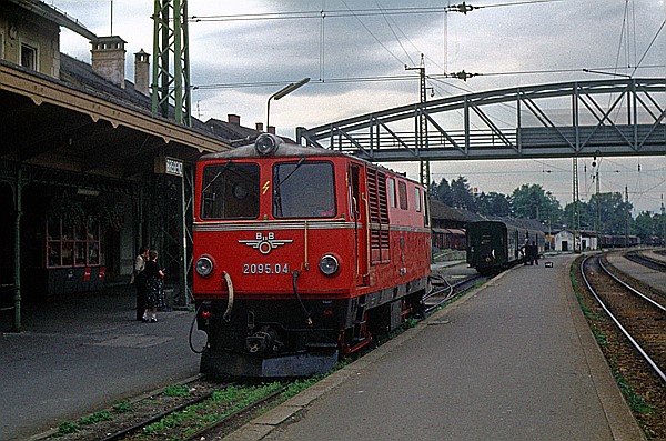Foto:: OeBB 2095.04 / Bregenz / 17.09.1980 (Foto,Fotos,Bilder,Bild,)