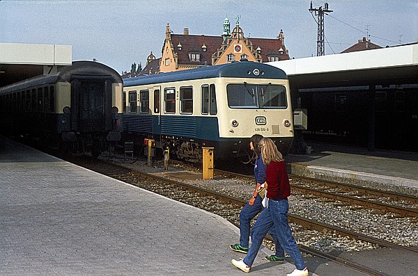 Foto:: DB 628 020-0 / Lindau / 17.09.1980 (Foto,Fotos,Bilder,Bild,)