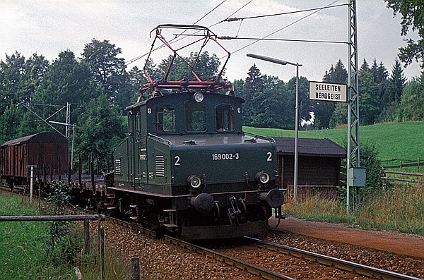 Foto:: DB 169 002-3 / Seeleiten Berggeist / 18.09.1980 (Foto,Fotos,Bilder,Bild,)