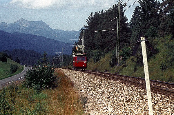 Foto:: Turmkleinwagen Klv 61 - 9104 / Mittenwald / 18.09.1980 (Foto,Fotos,Bilder,Bild,)