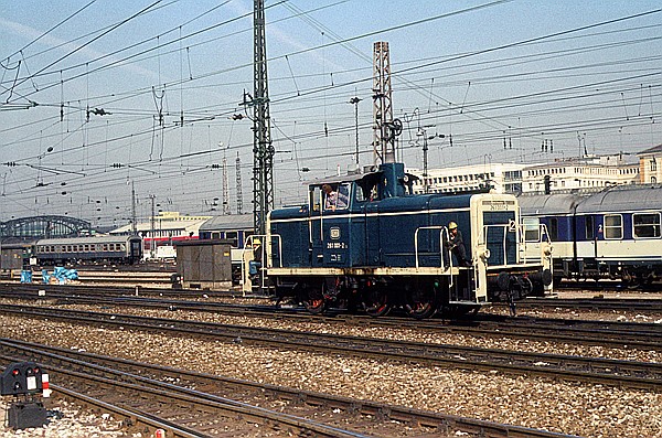 Foto:: DB 261 001-2 / Muenchen / 19.09.1980 (Foto,Fotos,Bilder,Bild,)