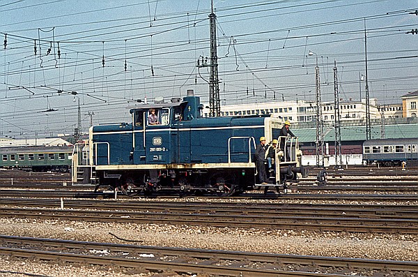Foto:: DB 261 001-2 / Muenchen / 19.09.1980 (Foto,Fotos,Bilder,Bild,)