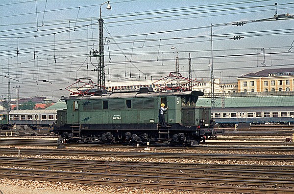 Foto:: DB 145 176-4 / Muenchen / 19.09.1980 (Foto,Fotos,Bilder,Bild,)
