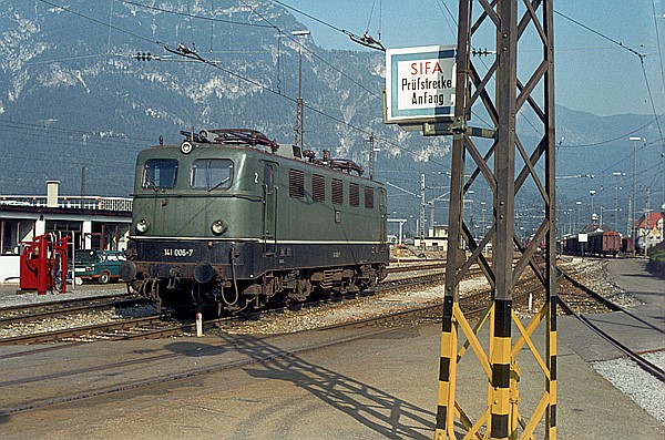 Foto:: DB 141 006-7 / Garmisch-Partenkirchen / 20.09.1980 (Foto,Fotos,Bilder,Bild,)