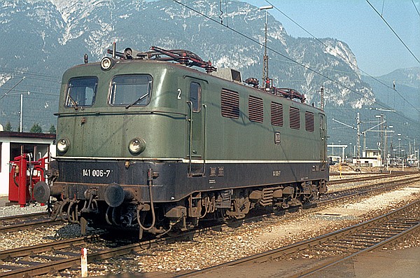 Foto:: DB 141 006-7 / Garmisch-Partenkirchen / 20.09.1980 (Foto,Fotos,Bilder,Bild,)