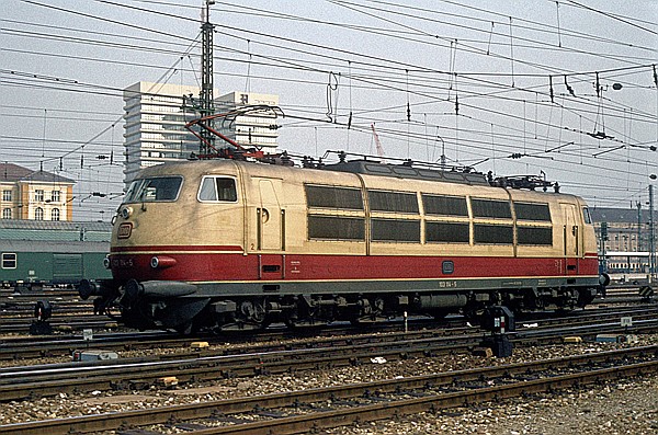 Foto:: DB 103 114-5 / Muenchen / 22.09.1980 (Foto,Fotos,Bilder,Bild,)