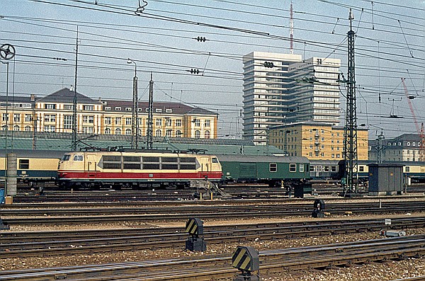 Foto:: DB 103 109-5 / Muenchen / 22.09.1980 (Foto,Fotos,Bilder,Bild,)