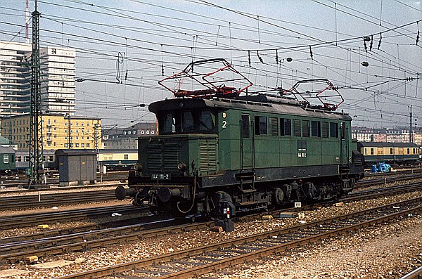 Foto:: DB 144 111-2 / Muenchen / 22.09.1980 (Foto,Fotos,Bilder,Bild,)