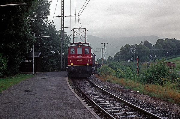 Foto:: DB 169 003-1 / Murnau / 23.09.1980 (Foto,Fotos,Bilder,Bild,)