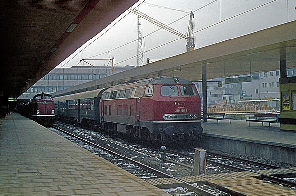 Foto:: DB 218 165-9 / Hamburg / 15.02.1981 (Foto,Fotos,Bilder,Bild,)