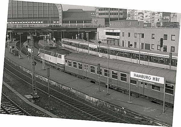 Foto:: DB 218 / Hamburg / 15.02.1981 (Foto,Fotos,Bilder,Bild,)