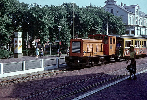 Foto:: BKB Lok Muenster / Borkum / 22.08.1981 (Foto,Fotos,Bilder,Bild,)
